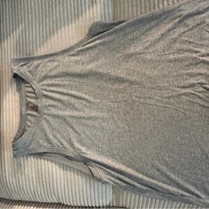 Beyond Yoga Light Heather Gray Tank Top